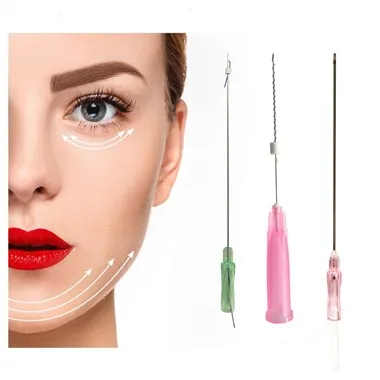 Face à micro-filetage